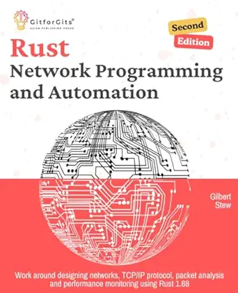 rust for network programming and automation work around designing networks tcp/ip protocol packet analysis