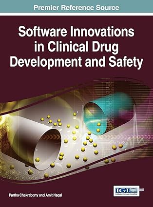 software innovations in clinical drug development and safety 1st edition partha chakraborty ,amit nagal