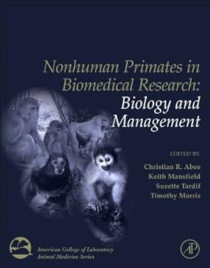 nonhuman primates in biomedical research two volume set 1st edition christian r abee ,keith mansfield