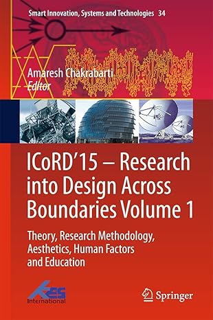 icorda 15 a research into design across boundaries volume 1 theory research methodology aesthetics human