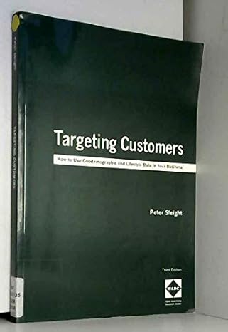 targeting customers 1st edition p sleight 1841161543, 978-1841161549