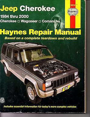 jeep cherokee 1984 thru 2000 haynes repair manual 1st edition bob henderson ,john h haynes 1563924005,