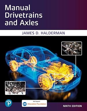 manual drivetrains and axles 1st edition james halderman 0137840004, 978-0137840007