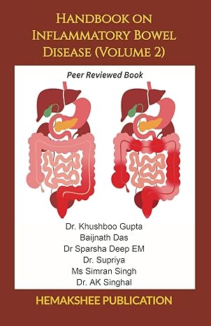 handbook on inflammatory bowel disease 1st edition dr khushboo gupta 8196992017, 978-8196992019