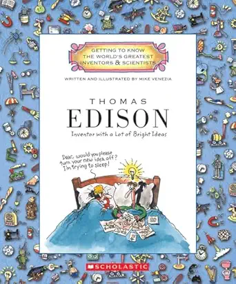 thomas edison 1st edition mike venezia 0531222098, 978-0531222096