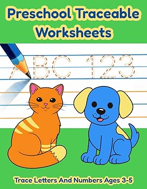 preschool traceable worksheets trace letters and numbers ages 3 5 learning to write letters and numbers 1st
