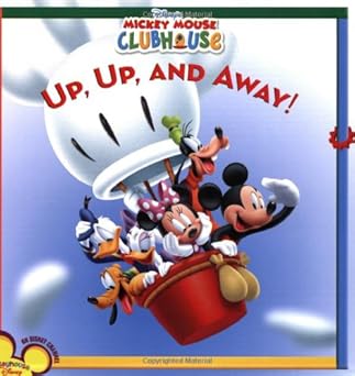 mickey mouse clubhouse up up and away 1st edition sheila sweeny higginson 1423106474, 978-1423106470