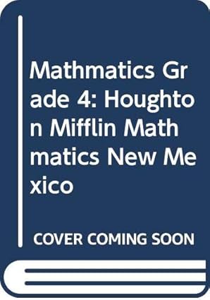 houghton mifflin math new mexico level 4 2007 1st edition houghton mifflin 0618790330, 978-0618790333