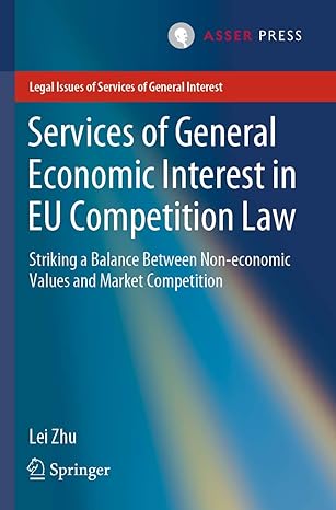 services of general economic interest in eu competition law striking a balance between non economic values