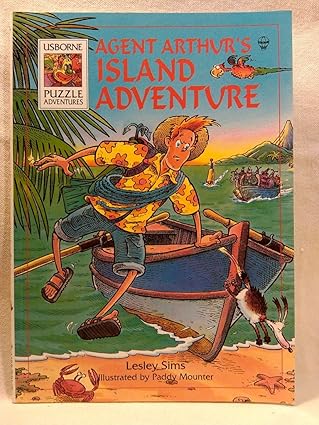 agent arthurs island adventure 1st edition lesley sims 0746020937, 978-0746020937