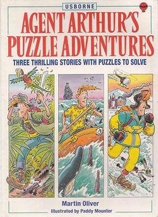 agent arthurs puzzle adventures 1st edition m oliver ,g waters 0746001479, 978-0746001479
