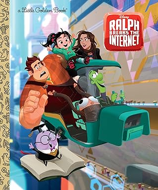 wreck it ralph 2 little golden book 1st edition nancy parent ,helen chen 0736438459, 978-0736438452