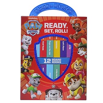 nickelodeon paw patrol chase skye marshall and more my first library board book block 12 book set pi kids 1st