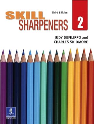 skill sharpeners book 2 1st edition judy defilippo ,charles skidmore 0131929933, 978-0131929937