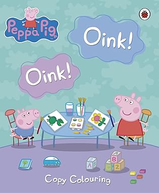 peppa pig copy colouring 1st edition neville astley ,mark baker 1844226476, 978-1844226474