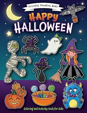 happy halloween for kids ages 2 4 4 8 and grades pre k a 2nd grade 1st edition amber laliberte ,kevin