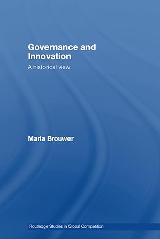 governance and innovation 1st edition maria brouwer 0415437059, 978-0415437059
