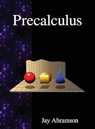 precalculus 1st edition jay abramson 9888407449, 978-9888407446