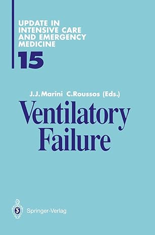 ventilatory failure 1st edition j j marini ,c roussos 3642845568, 978-3642845567