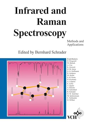 infrared and raman spectroscopy methods and applications 1st edition bernhard schrader 3527264469,