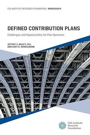 defined contribution plans challenges and opportunities for plan sponsors 1st edition jeffery v bailey ,kurt