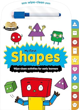 help with homework my first shapes wipe clean activities for early learners for 2+ year olds includes wipe
