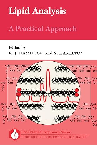 lipid analysis a practical approach 1st edition richard john hamilton ,shiela hamilton 0199630992,