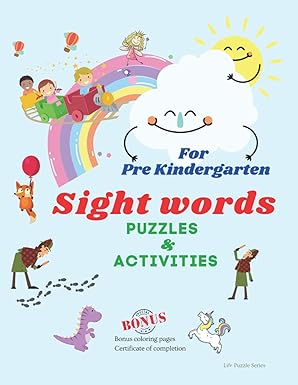 sight words puzzles activities and flashcards for pre kindergarten 1st edition life puzzle ,garb media group