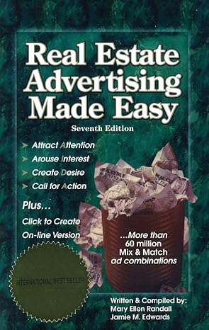 real estate advertising made easy 1st edition mary ellen randall ,jamie m edwards 096817020x, 978-0968170205