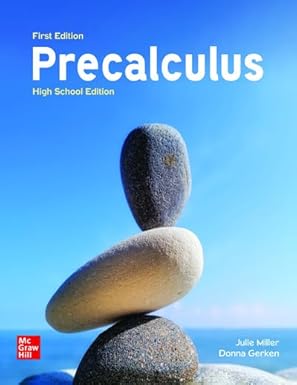 miller precalculus high   1e 2024 student 1st edition julie miller ,donna gerken 126565820x, 978-1265658205