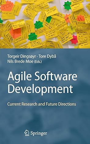 agile software development 1st edition dingsa yr 3642125743, 978-3642125744