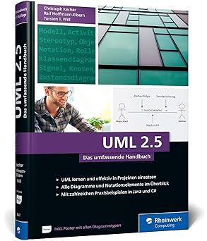 uml 2 5 das umfassende handbuch inkl din a2 poster mit allen diagrammtypen 1st edition christoph kecher ,ralf