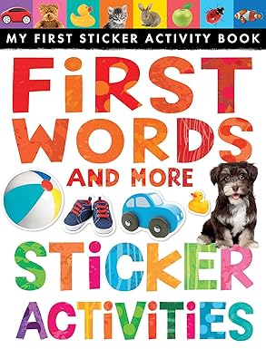 first words and more sticker activities 1st edition annette rusling ,tiger tales ,artful doodlers 1589253094,
