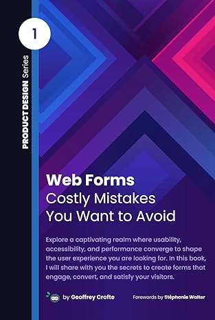 web forms costly mistakes you want to avoid 1st edition geoffrey crofte ,sta c phanie walter 9998774594,