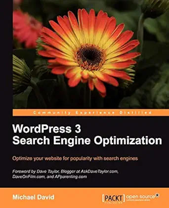wordpress 3 search engine optimization 1st edition michael david 1847199003, 978-1847199003