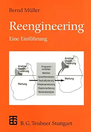 reengineering eine einfa 1/4hrung 1st edition bernd ma 1/4ller 3519029421, 978-3519029427