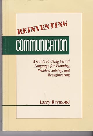 reinventing communication a guide fo using visual language for planning problem solving and reengineering 1st