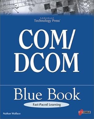 com/dcom blue book the essential learning guide for component oriented application development for windows