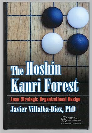 the hoshin kanri forest lean strategic organizational design 1st edition javier villalba diez phd 1498785506,