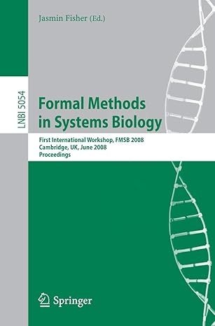 formal methods in systems biology first international workshop fmsb 2008 cambridge uk june 4 5 2008