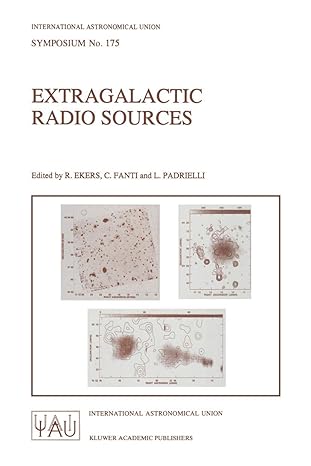 extragalactic radio sources proceedings of the 175th symposium of the international astronomical union held