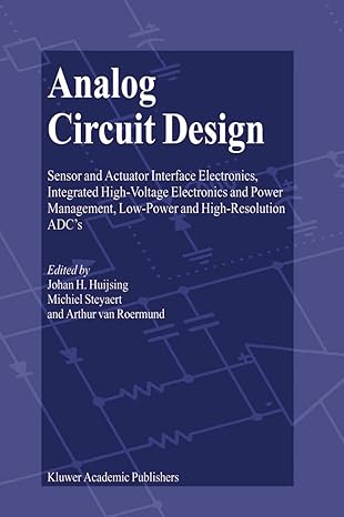 analog circuit design sensor and actuator interface electronics integrated high voltage electronics and power
