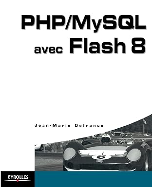 php/mysql avec flash 8 1st edition jean marie defrance 2212119712, 978-2212119718