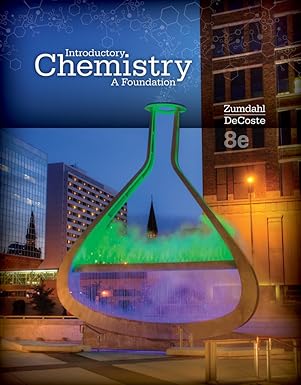 study guide for zumdahl/decostes introductory chemistry a foundation 8th 1st edition donald j decoste