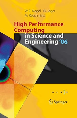 high performance computing in science and engineering 06 transactions of the high performance computing