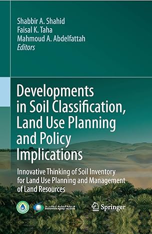 developments in soil classification land use planning and policy implications innovative thinking of soil