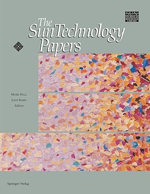 the sun technology papers 1st edition mark hall ,peter schopfer 0387971459, 978-0387971452