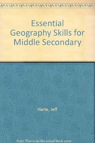 essential geography skills for middle secondary 1st edition jeff harte 0521008891, 978-0521008891