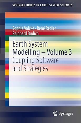 earth system modelling volume 3 coupling software and strategies 1st edition sophie valcke ,rena c