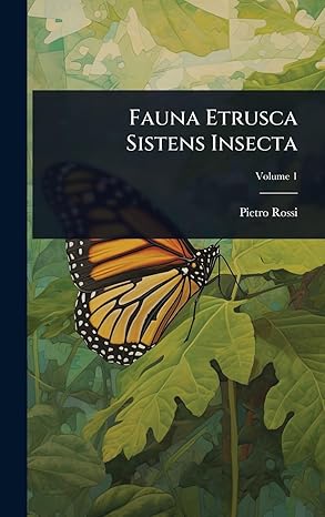 fauna etrusca sistens insecta 1st edition pietro rossi 1024434400, 978-1024434408